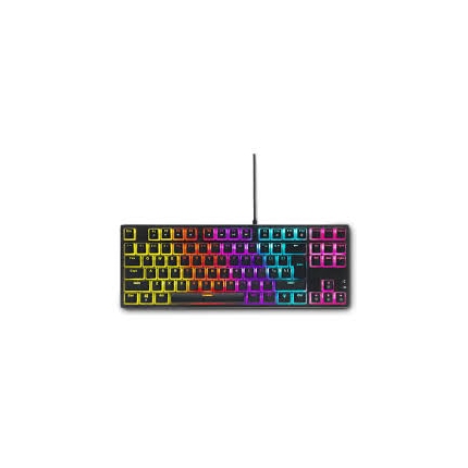 Геймърска механична клавиатура Spartan Gear Lochos 2 RGB TKL, Черна