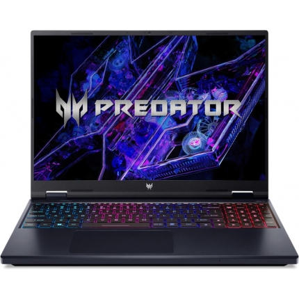 Acer Predator Neo, PHN16-72-90BV, Intel Core i9-14900HX (up to 5.80GHz, 36MB), 16" WQXGA (2560x1600) IPS SlimBezel 165Hz, 16GB DDR5 5600MHz, 1024GB PCIe SSD, RTX 4060 8GB GDDR6, Killer Wi-Fi 6AX 1650i, BT, MicroSD reader, Backlit KB, No OS, Black