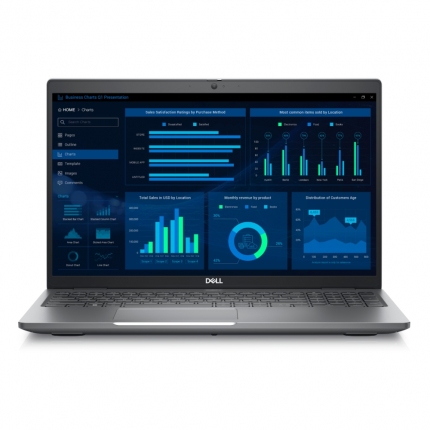 Dell Precision 3581, Intel Core i7-13700H vPro (24MB, 14Cores, 2.4 - 5.0 GHz Turbo), 15.6" FHD (1920x1080), 400 nits, IR Cam, 32GB, 2x16GB 5200MT/s DDR5, 512GB, M.2 2230, Gen 4, NVIDIA RTX A1000 6GB GDDR6, Wi-Fi 6E, BT, FPR, Backlit, Win 11 Pro, 3Y PS