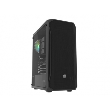 Fury PC Case Shobo SH4 RGB Midi Tower, Window, Black