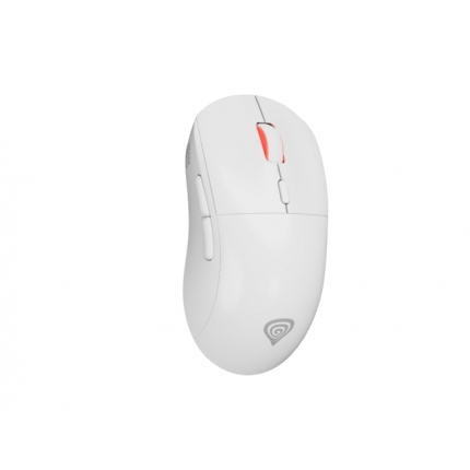 Genesis Wireless Gaming Mouse Zircon XIII Custom Wireless 26000 DPI White