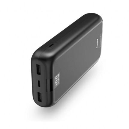 HAMA Външна батерия Power pack "Performance 20", 20000 mAh, 3 изхода: USB-C, 2x USB-A