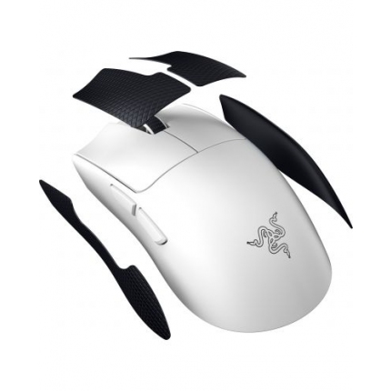 Razer Viper V3 Pro - White, Gaming mouse, HyperSpeed Wireless, Focus Pro 35K Optical Sensor Gen-2, 35K DPI, Optical Mouse Switches Gen-3, 90-million Clicks, 100% PTFE mouse feet, 54 g (excluding cable and dongle), USB Type A to USB Type C cable