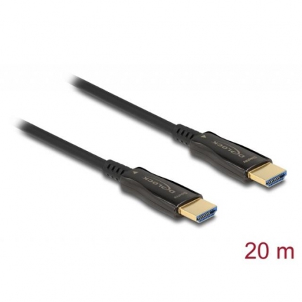 Оптичен кабел Delock, HDMI 8K, 60 Hz, 20 m