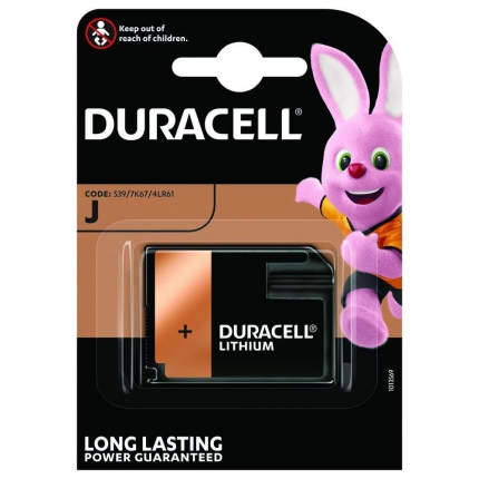 Батерия литиева J 7K67 6V 1PK блистер DURACELL