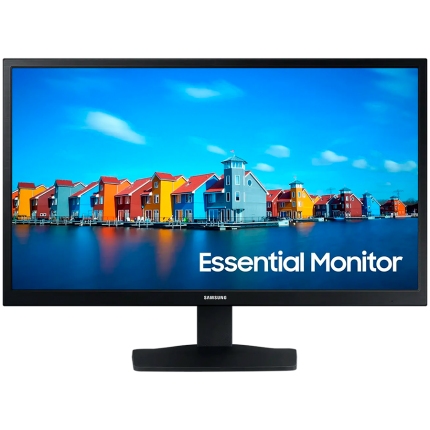 Monitor LED Samsung LS24A336NHUXEN S33A, 24" FHD FLAT 16:9 (1920x1080) VA 60Hz, 250 cd/гЋЎ, 3000:1, 5ms, 178/178, 1xVGA 1xHDMI, Tilt, VESA 75x75, 2Y