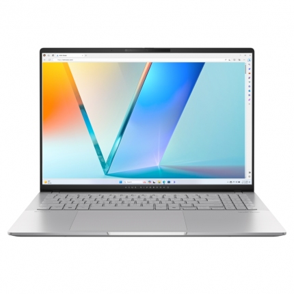 Asus Vivobook S M5606NA-MX023W,AMD Ryzen R5-7535HS, 16 " OLED  (3200 x 2000) 16:10,16GB LPDDR5X (8 GB on BD),512 GB SSD,Backlit Chiclet Keyboard 1-Zone RGB with Num-key, Windows 11, Cool Silver