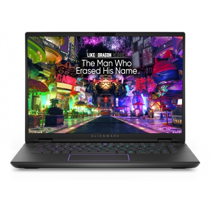 Dell Alienware m16 R2, Intel Core Ultra 7 155 H(16 cores, 1.40 to 4.80 GHz ), 16.0" QHD+ (2560x1600) 240Hz, 3ms, FHD IR Cam, 32GB, 2x16GB, DDR5, 5600 MT/s, 2 TB, M.2, PCIe NVMe, SSD, RTX 4070, 8GB GDDR6, Wifi 7, Win11 Pro, Dark Metallic Moon, 3Y PS