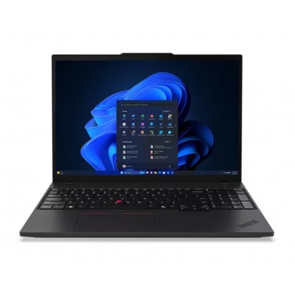 Lenovo ThinkPad T16 G3 Intel Core Ultra 5 125U (up to 4.3GHz, 12MB), 16GB(8+8) DDR5-5600, 512GB SSD, 16" WUXGA (1920x1200) IPS AG LP, Intel Graphics, 5MP&IR Cam, Backlit KB, Black, WLAN, BT, 4cell, SCR, FPR, Win11Pro, 3Y Premier