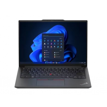 Lenovo ThinkPad E14 G6 Intel Core Ultra 7 155H (up to 4.8GHz, 24MB), 16GB DDR5-5600, 512GB SSD, 14" WUXGA (1920x1200) IPS AG,Intel Arc Graphics, FHD&IR Cam, Backlit KB, Black, WLAN, BT, 3cell, FPR, Win11Pro, 3Y Onsite