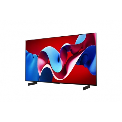 LG OLED42C41LA, 42" UHD OLED evo, 4K (3840 x 2160), DVB-C/T2/S2, Full Cinema Screnn, Alpha 9 AI 4K Gen7, 144Hz, ThinQ AI, HDR10, VRR, NVIDIA G-SYNC, AMD FreeSync, Dolby Vision, Dolby Atmos, Wi-Fi, Bluetooth, HDMI, USB, Airplay 2, Multi View, Meteor Titan