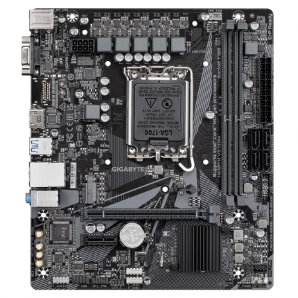 Дънна платка GIGABYTE H610M H V3 Socket 1700, DDR4 rev 1.0, Micro ATX