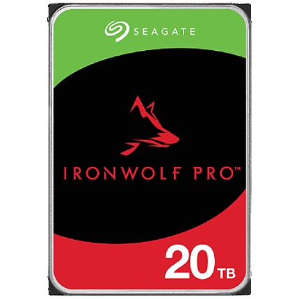 SEAGATE HDD Ironwolf pro NAS (3.5''/20TB/SATA/rmp 7200)