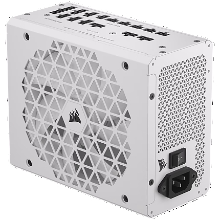 CORSAIR RMx Shift White Series, RM1000x Shift White, 1000 Watt, 80 PLUS GOLD, Fully Modular Power Supply