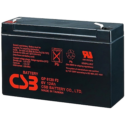 CSB - Battery 6V 12Ah