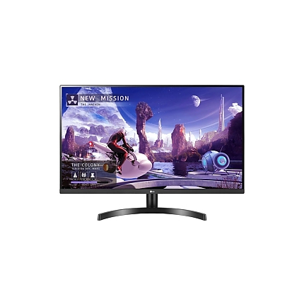 LG 32QN600P-B, 32" IPS AG, sRGB 99%, 5ms, 350 cd/m2, 1000:1, QHD (2560x1440, 75Hz, HDR 10, HDMI, DisplayPort, AMD FreeSync, Dynamic Action Sync, Color Calibrated, Tilt, Clockwise