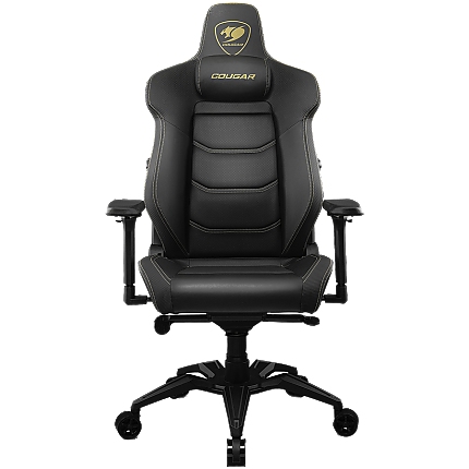 COUGAR Armor EVO Royal, Gaming Chair, Integrated 4-way lumbar support, Magnetic neck pillow memory foam, Breathable PVC leather, Full steel frame for sturdy support, 4D adjustable armrest, 5-star base and extra-size wheels, Support up to 160kg