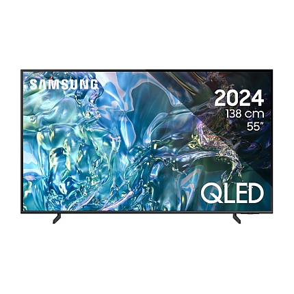 Samsung 55" 55Q60D AI 4K QLED, SMART, Wireless, Network, PIP, Bluetooth 5.2, 3xHDMI, 2xUSB, Black