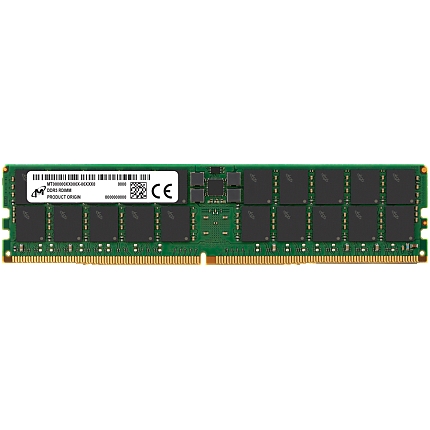 Micron DDR5 RDIMM 64GB 2Rx4 4800 CL40 (16Gbit) (Single Pack), EAN: 649528921666