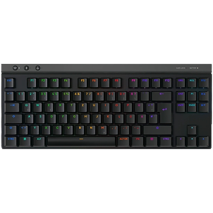 LOGITECH G515 LIGHTSPEED TKL - BLACK - US INT'L - 2.4GHZ/BT - EMEA28i-935 - TACTILE