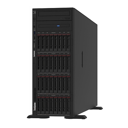 Lenovo ThinkSystem ST650 V3, Xeon Gold 5415+ (8C, 2.9GHz, 22.5MB Cache, 150W), 32GB (1x32GB, 4800MHz 1Rx4  DDR5 RDIMM), 8 SAS/SATA, 9350-8i, 1x1100W Titanium, 3 Standard Fans, XCC Platinum