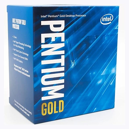 Процесор Intel Pentium G6400, 4.0 GHz, 4M Cache, 58W,  FCLGA1200,  Intel UHD Graphics 610, Comet Lake, Box