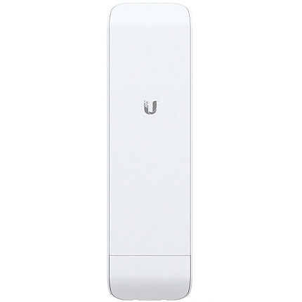 UBIQUITI airMAX NanoStation M2; 2.4 GHz frequency band; Plug-and-play integration with airMAX antennas.