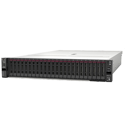 Lenovo ThinkSystem SR650 V2, Xeon Silver 4309Y (8C, 2.8GHz, 12MB Cache, 105W), 32GB  (1x32GB, 3200MHz 2Rx4 RDIMM), 8 SAS/SATA, 930-8i, 1x1100W Titanium, 5 Standard Fans, XCC Enterprise, Toolless V2 Rails