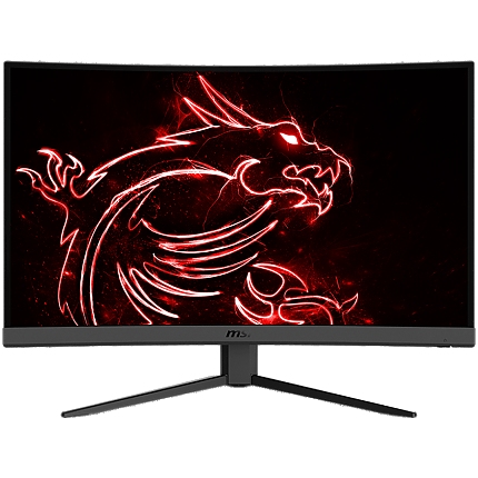 MSI G32CQ4 E2 Curved Gaming Monitor, 32" 170Hz, WQHD (2560x1440) 16:9, VA Anti-glare, 1ms, 1500R curve, 250nits, 3000:1, 178°/178°, Adaptive sync, Adjustable Stand, 1x DP, 2x HDMI, 1xEarphone out, 3Y Warranty