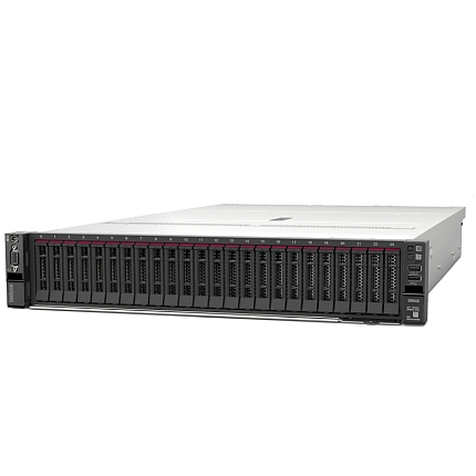 Lenovo ThinkSystem SR665, AMD EPYC 7303 (16C, 2.4GHz, 64MB Cache, 130W), 32GB  (1x32GB, 3200MHz 2Rx4 RDIMM), 8 SAS/SATA, 930-8i, 1x1100W Titanium, 5 Performance Fans, XCC Enterprise, Toolless V2 Rails