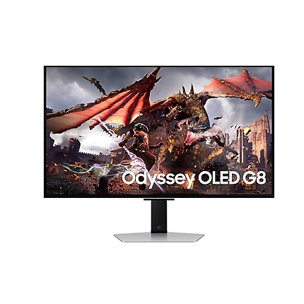 Samsung 32DG802 32" Odyssey SMART OLED G8 , 240Hz, 0.3ms, 3840x2160, DP, 2xHDMI, USB Hub, Silver