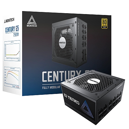 Montech захранване CENTURY G5 750, PSU ATX3.0, Gold, Full Modular