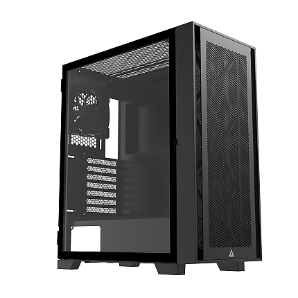 Montech кутия AIR 1000 LITE, Mid-tower Case, TG, 3x120mm Fans, Black