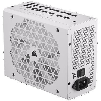 CORSAIR RMx Shift White Series, RM1200x Shift White, 1200 Watt, 80 PLUS GOLD, Fully Modular Power Supply