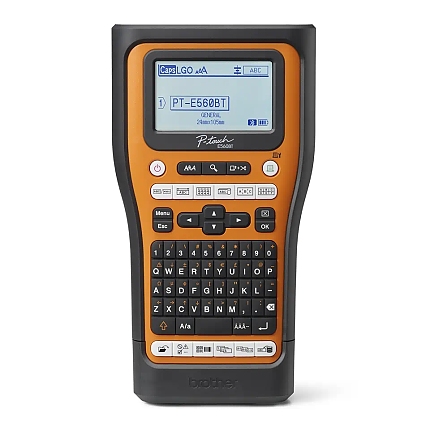 Brother PT-E560BTVP Handheld Industrial Labelling system