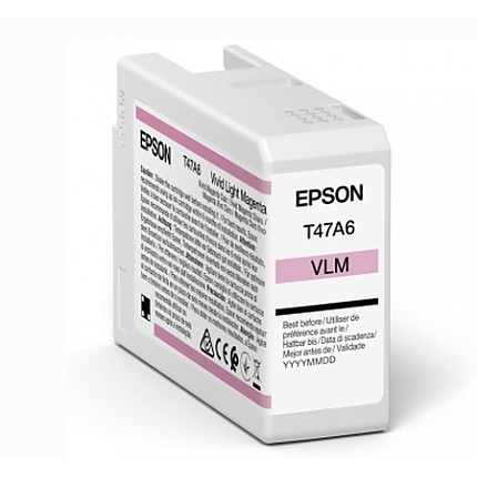 Epson Singlepack Vivid Light Magenta T47A6 UltraChrome Pro 10 ink 50ml