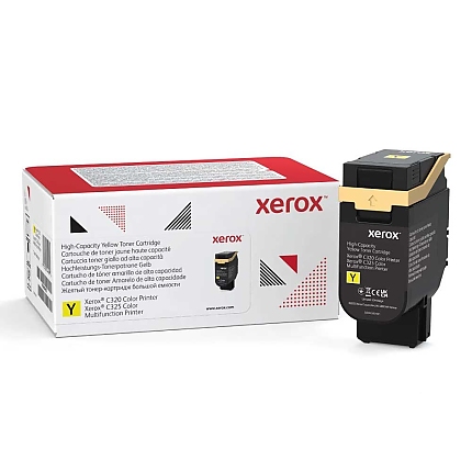 Xerox C320/C325 High-Capacity Yellow Toner Cartridge 5.5K