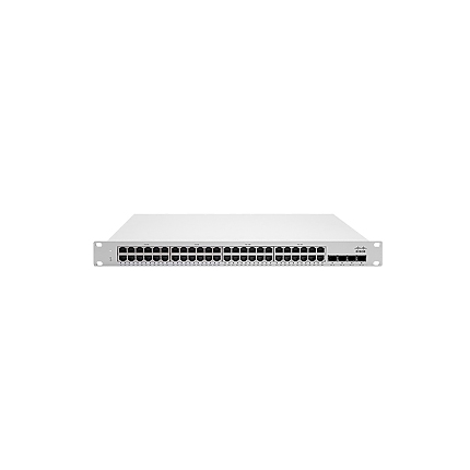 Cisco Meraki MS210-48LP 1G L2 Cld-Mngd 48x GigE 370W PoE Switch