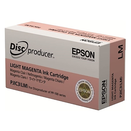 Epson Discproducer Ink PJIC7(LM), Light Magenta