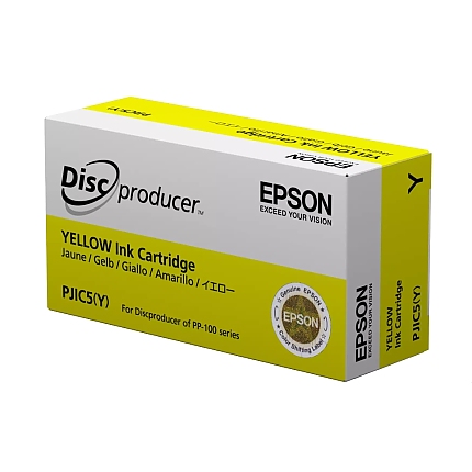 Epson Discproducer Ink PJIC7(Y), Yellow