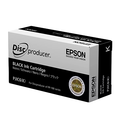 Epson Discproducer Ink PJIC7(K), Black