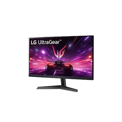 LG 24GS60F-B, UltraGear, 23.8" IPS, AG, 1ms GtG, 180Hz, 1000:1, 300cd/m2, Full HD 1920x1080, NVIDIA G-SYNC, Radeon FreeSync, HDR 10, sRGB 99%, HDMI, DisplayPort, Reader Mode, Headphone out, Tilt, Black