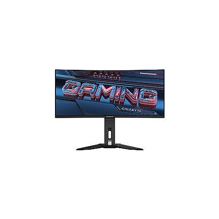 Гейминг монитор GIGABYTE MO34WQC2,QD-OLED, WQHD(3440x1440), 240Hz, 0.03ms, Vesa ClearMR 13000, HDR 400, KVM