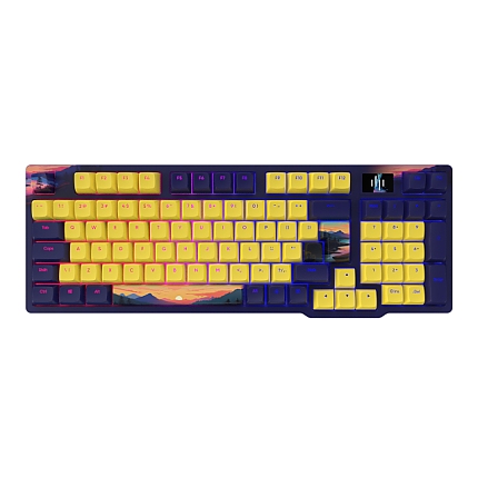 Геймърскa механична клавиатура Dark Project 98A Sunset RGB  - G3MS Sapphire Switches, PBT