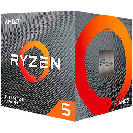 AMD CPU Desktop Ryzen 5 6C/12T 3600 (4.2GHz,36MB,65W,AM4) with Wraith Spire Cooler, box