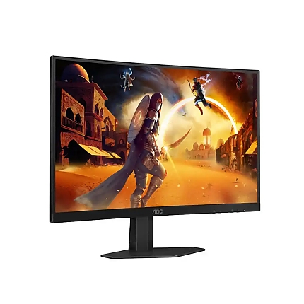 AOC C27G4ZXE, 27" Curved 1500R, VA, WLED, 1920x1080@280Hz, 1ms GtG, 0.3ms MPRT, 300cd m/2, 4000:1, 80M:1 DCR, Adaptive Sync, FlickerFree, Low Blue Light, Tilt, 2xHDMI, DP