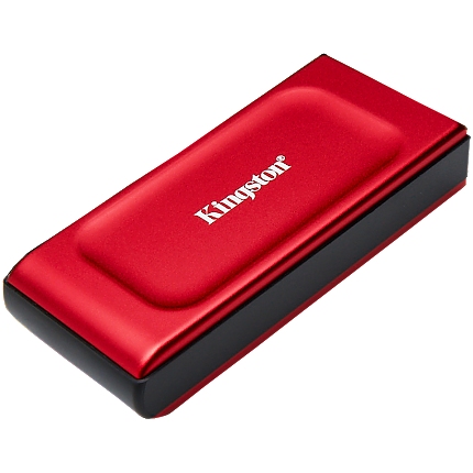 Kingston SSD 2TB XS1000 Red External USB 3.2 Gen 2 Portable Solid State Drive, EAN: 740617341782