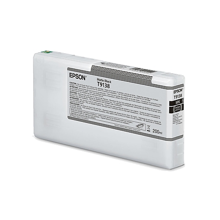 Epson T9138 Matte Black Ink Cartridge (200ml)