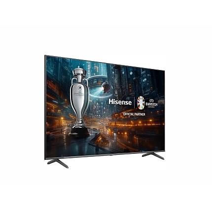 Hisense 65" E7NQ Pro, 4K Ultra HD 3840x2160, QLED, Quantum Dot, 144Hz, HDR 10+ adaptive, HLG, Dolby Vision, DTS Virtual X, Smart TV, WiFi 5GHz, WiFi Direct, BT, Anyview Cast, 3xHDMI, 2xUSB, LAN, CI+, DVB-T2/C/S2, Black