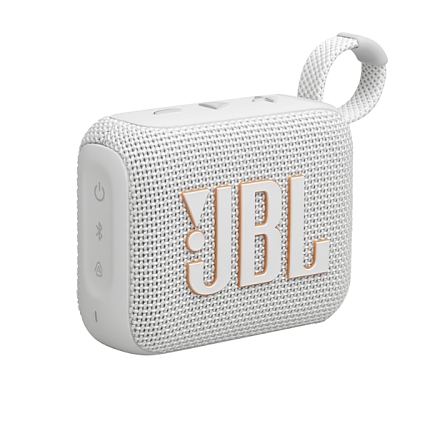 JBL GO 4 WHT Ultra-portable waterproof and dustproof Speaker